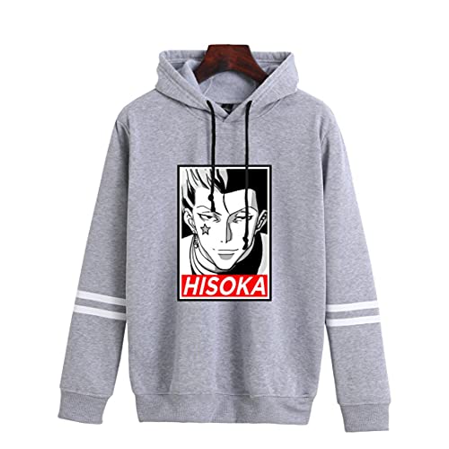 cshsb Hunter X Hunter Hoodie Unisex Hisoka Sweatshirt Hip Hop Kapuzenpullove für Damen Herren,A,S von cshsb