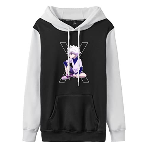 cshsb Anime Hunter x Hunter Sport Kapuzenpullover Unisex Langarm Gon Killua Hisoka Cosplay Hoodie,A,4XL von cshsb