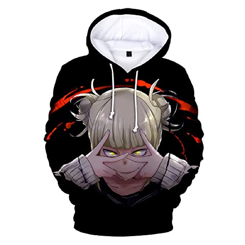 cshsb Anime My Hero Academia Kapuzenpullover Hoodie Boku No Hero Academia Deku Shoto Todoroki Pullover,L,L-XL von cshsb