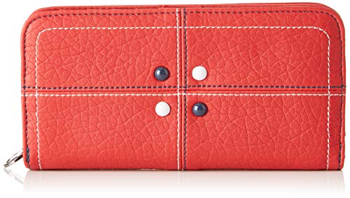 ctta wandatta Caracola Geldbörse für Damen, Rot - Rot (Rot) - Größe: 3x10x18 cm (W x H x L) von ctta caminatta