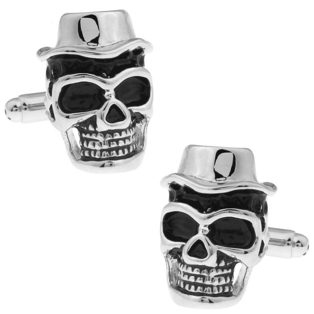 Hut Skull Manschettenknöpfe von cuffcuff