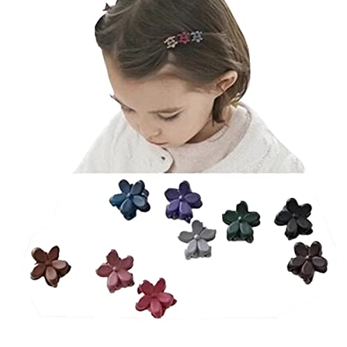 10 Stück Haarschmuck für französische Kinder Blume Mini Haarspangen Mädchen Baby Haarspangen Haarspangen von cuhair