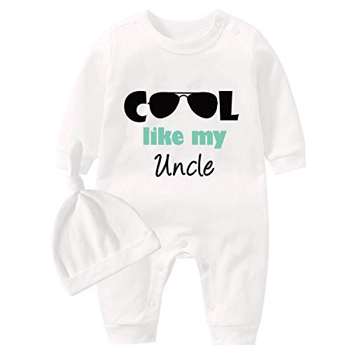 culbutomind Baby Zwillinge Strampler Body Junge Mädchen Cool Wie Mein Onkel Fun Baby Geschenke Geburt Lustig Babykleidung von culbutomind