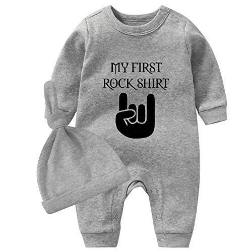 culbutomind Baby Zwillinge Strampler Body Junge Mädchen Mein Erstes Rockshirt Fun Baby Geschenke Geburt Lustig Babykleidung(6-9 Monate) von culbutomind