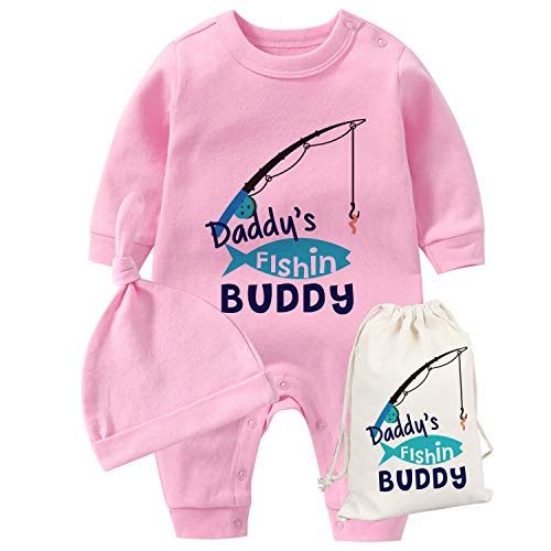 culbutomind Baby Zwillinge Strampler Body Junge Mädchen Papas Angelfreund Fun Baby Geschenke Geburt Lustig Babykleidung(Rosa Angeln Vater 3m) von culbutomind