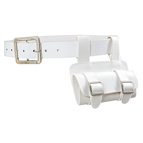 cultofmoon Anime Gürtel mit Waffentasche Schwertgürtel Ledergürtel Cosplay Weißer Gürtel Verstellbar Mittelalter Schwerthalter Halloween Karneval Zubehör cultofmoon Anime Gürtel mit Waffentasche Schwertgürtel Ledergürtel Cosplay Weißer Gürtel Verstellbar Mittelalter Schwerthalter Halloween Karneval Zubehör von cultofmoon