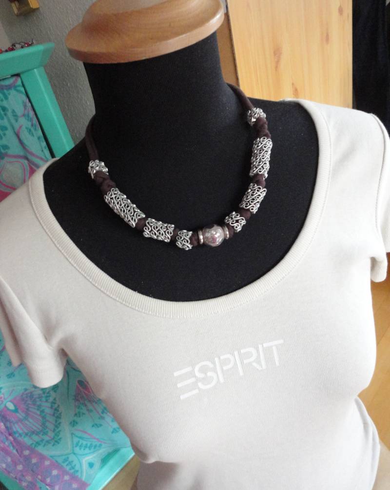 stoff Halskette Aus Kaffeekapseln, Recycling Kette Wire Work Nespresso Upcycling Schmuck - Wahl 277 stoff Halskette Aus Kaffeekapseln, Recycling Kette Wire Work Nespresso Upcycling Schmuck - Wahl 277 von cupnessoArt