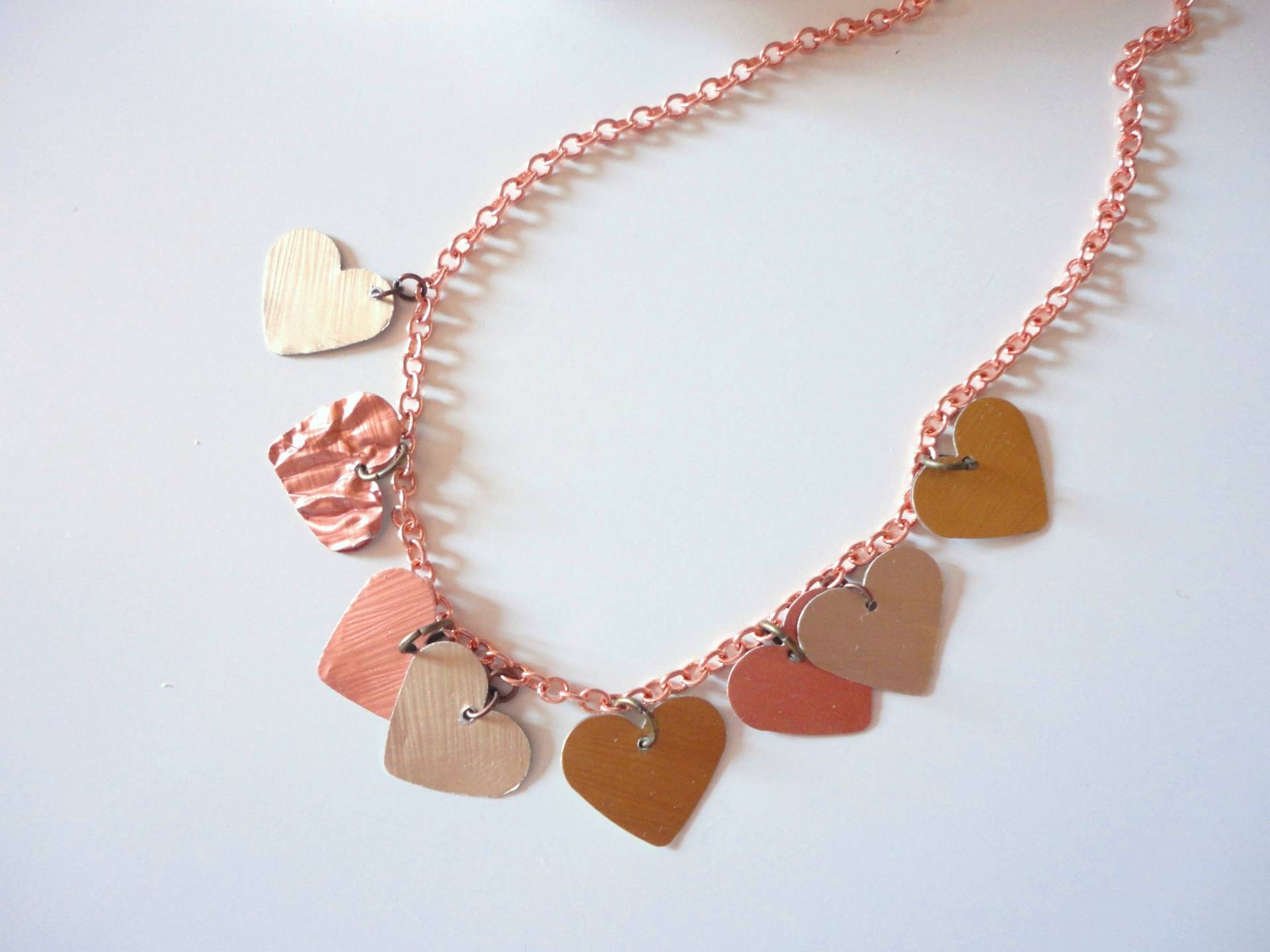 Rosegold Halskette Zart Mit Upcycling Herzen, Aus Kaffeekapsel Herzen Recycling Nespresso Herzkette Nachhaltig 202 Rosegold Halskette Zart Mit Upcycling Herzen, Aus Kaffeekapsel Herzen Recycling Nespresso Herzkette Nachhaltig 202 von cupnessoArt