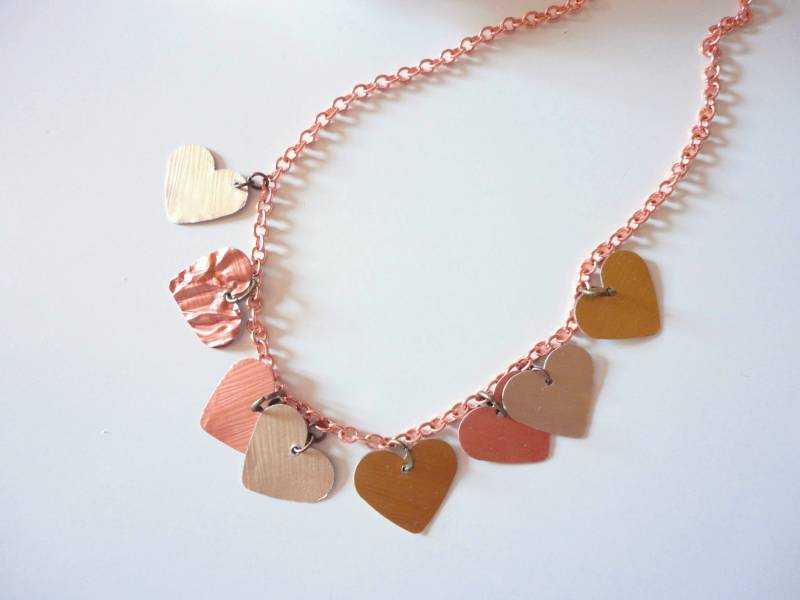 Rosegold Halskette Zart Mit Upcycling Herzen, Aus Kaffeekapsel Herzen Recycling Nespresso Herzkette Nachhaltig 202 Rosegold Halskette Zart Mit Upcycling Herzen, Aus Kaffeekapsel Herzen Recycling Nespresso Herzkette Nachhaltig 202 von cupnessoArt