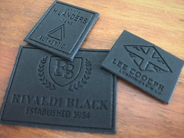100 Lederetiketten - Zum Annähen Oder Aufbügeln Braune Schwarze Lederpatches Made in Usa Company 100 Lederetiketten - Zum Annähen Oder Aufbügeln Braune Schwarze Lederpatches Made in Usa Company von customcouturelabelco