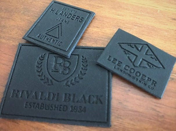 100 Lederetiketten - Zum Annähen Oder Aufbügeln Braune Schwarze Lederpatches Made in Usa Company 100 Lederetiketten - Zum Annähen Oder Aufbügeln Braune Schwarze Lederpatches Made in Usa Company von customcouturelabelco