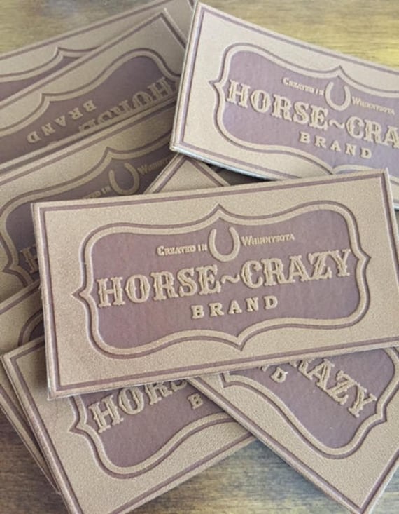 100 Lederetiketten - Zum Annähen Oder Aufbügeln Braune Schwarze Lederpatches Made in Usa Company 100 Lederetiketten - Zum Annähen Oder Aufbügeln Braune Schwarze Lederpatches Made in Usa Company von customcouturelabelco