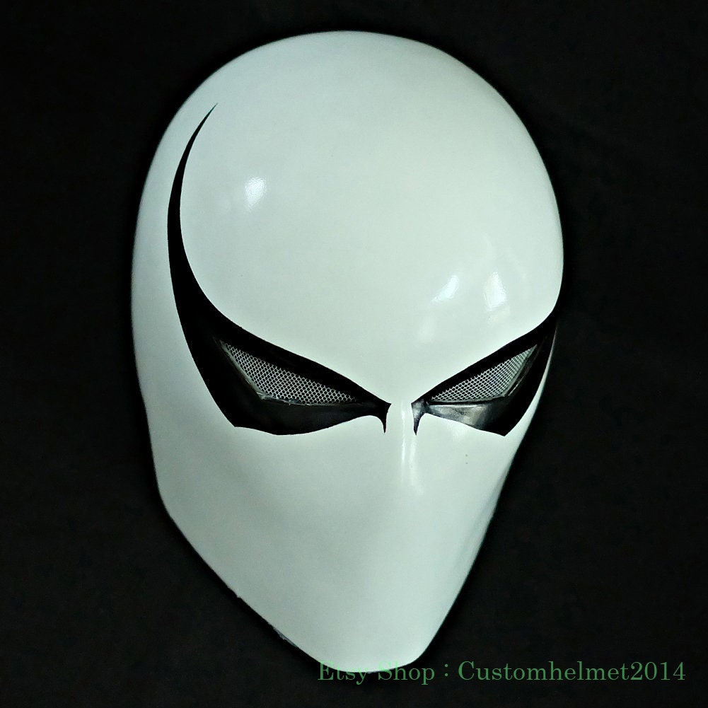 Weißer Spion Venom Helm Cosplay Maske Halloween Kostüm Film Comic Dj Prop M196 Weißer Spion Venom Helm Cosplay Maske Halloween Kostüm Film Comic Dj Prop M196 von customhelmet2014