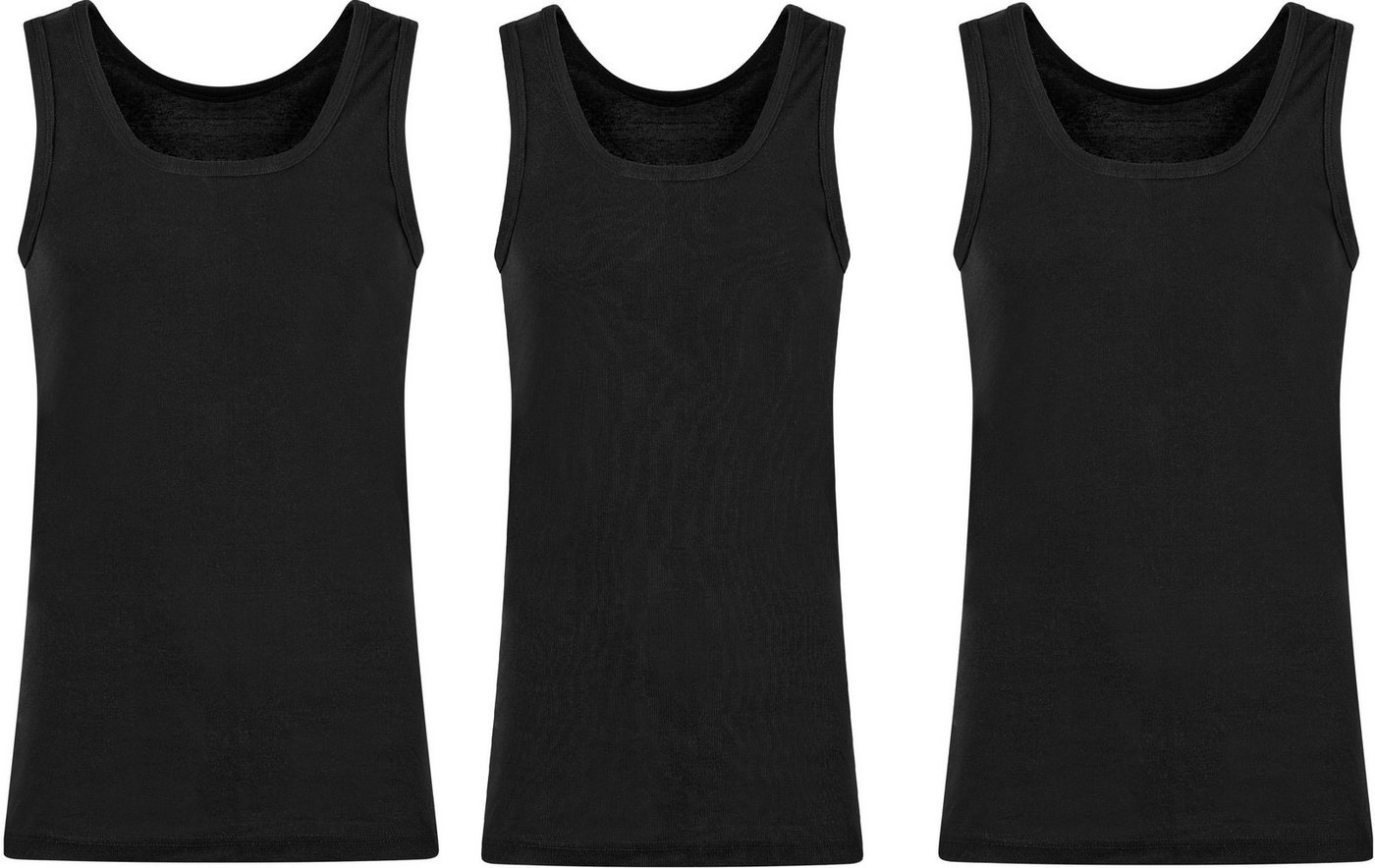 cwonlineshop Unterhemd Tank Top Achselshirt für Herren (Packung, Set, Spar-Pack, Spar-Packung, 4-St., 4er-Pack) Feinripp aus 100% Baumwolle von cwonlineshop