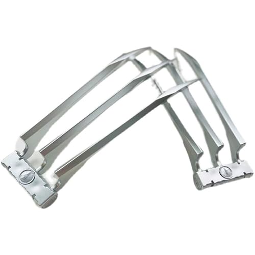 cxbyjyg 25cm Wolverine Krallen Cosplay Superheld Breakproof Realistische Kunststoff Wolf Kralle Halloween Rollenspiel Party Requisiten (silbrig, 1-Paar) von cxbyjyg