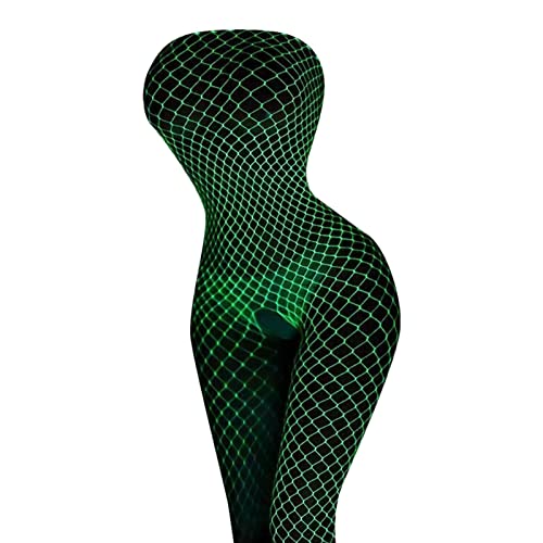 cypreason Glow in the Dark Socken - Weibliche Strumpfhosen Hohe flexible Netzstrümpfe Leggings,Strumpfhose Hohe Damenstrümpfe Strumpfhose für Halloween von cypreason