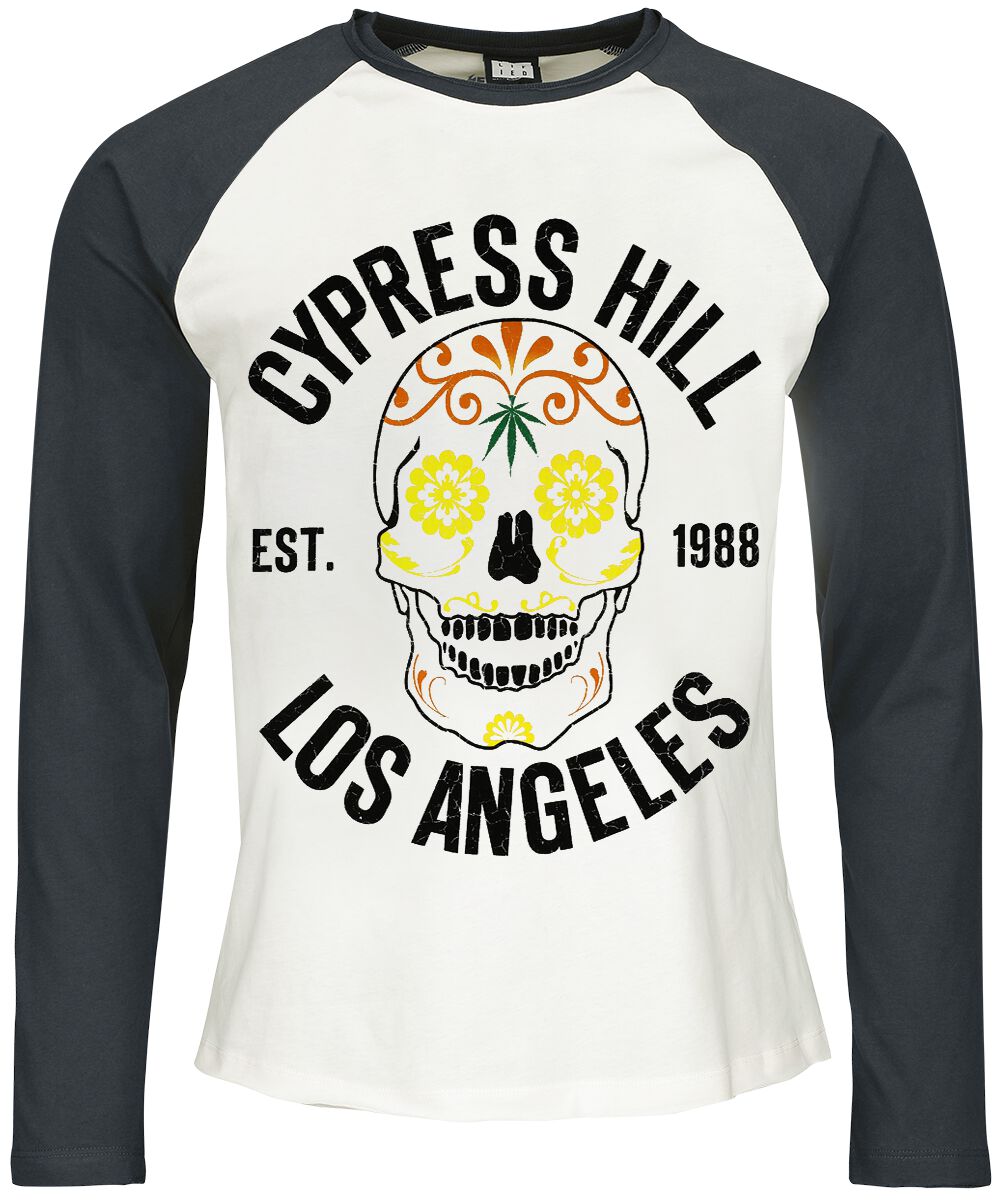 Cypress Hill Langarmshirt - Amplified Collection - Floral Skull - S bis 3XL - für Männer - Größe XL - multicolor - Lizenziertes Merchandise! Cypress Hill Langarmshirt - Amplified Collection - Floral Skull - S bis 3XL - für Männer - Größe XL - multicolor - Lizenziertes Merchandise! von cypress hill