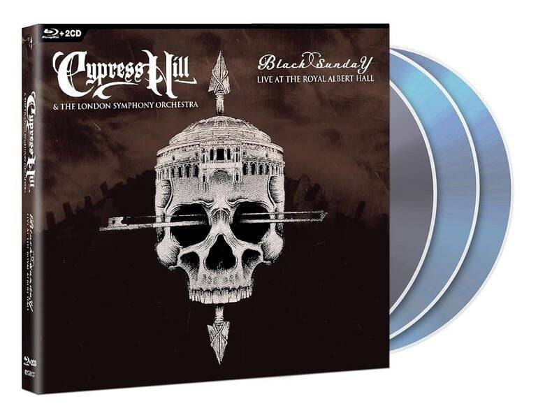 Cypress Hill & The London Symphony Orchestra: Black Sunday - Live at the Royal Albert Hall von Cypress Hill - 2-CD & Blu-ray (Digipak, Limited von cypress hill