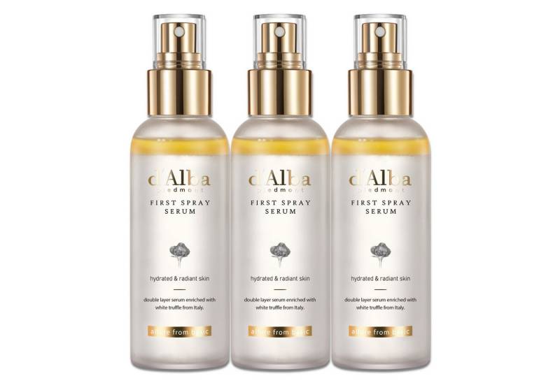 d'Alba Gesichtspflege First Spray Serum Korea Feuchtigkeit Glow Anti-Aging 100ml d’Alba, 3-tlg., Feuchtigkeitscreme, Stresslinderung von d'Alba