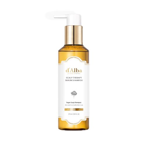 d'Alba - Italian White Truffle Professional Repairing Scalp Therapy Serum Shampoo - 275ml von d'Alba