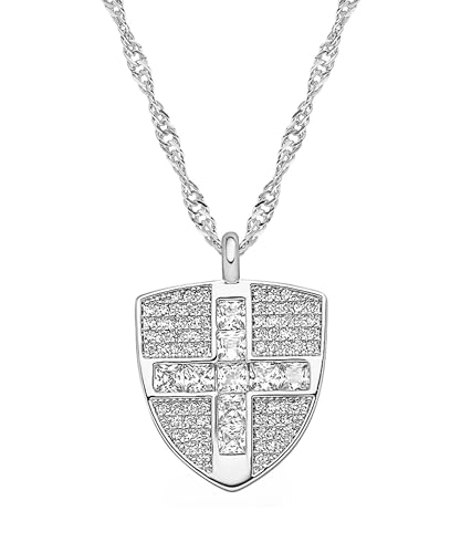 d'origine Schweiz Wappen Kette | Damen Silber von d'origine