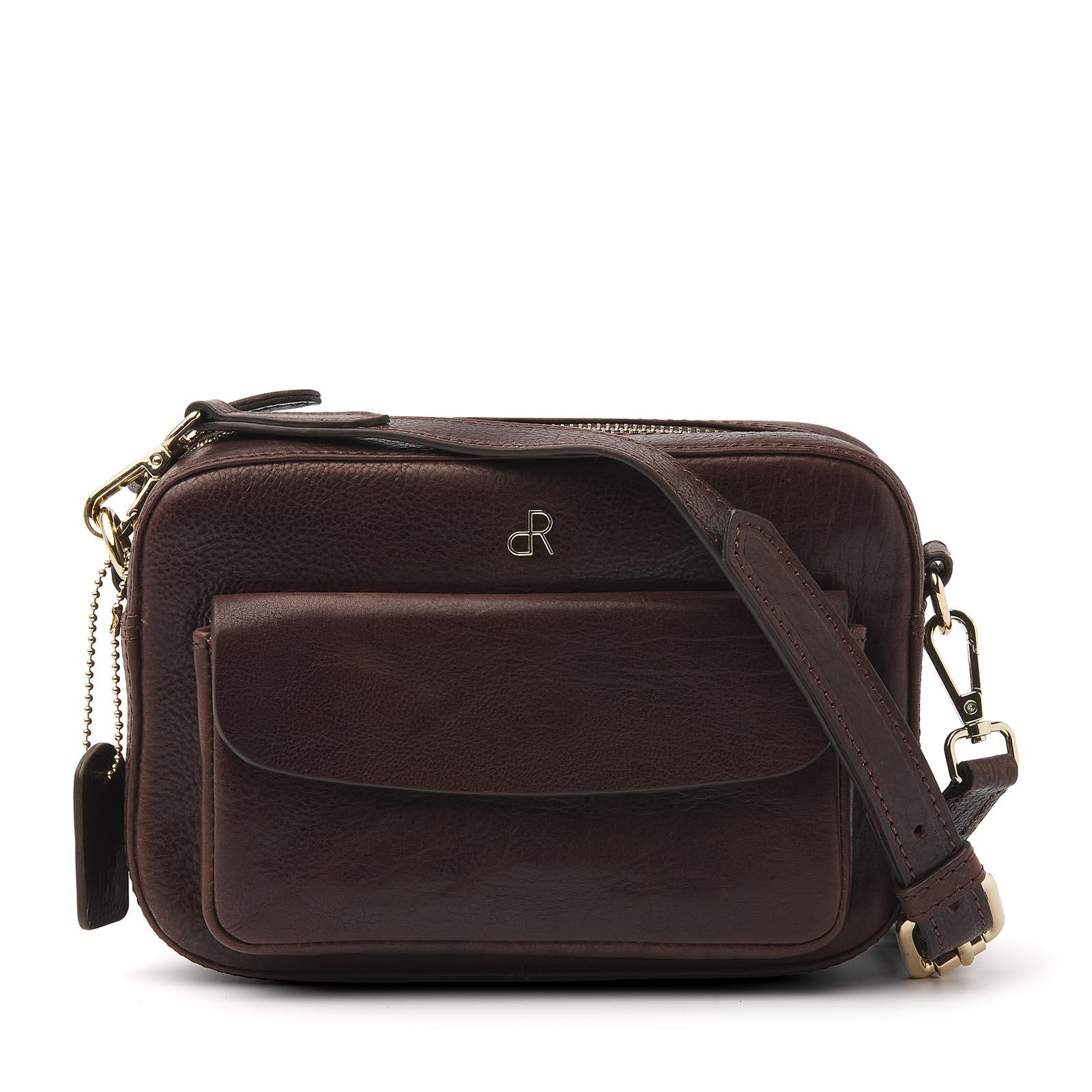 dR Amsterdam - FAGGIO Handtasche Mit Reißverschluss 283702 Brown Brown von dR Amsterdam