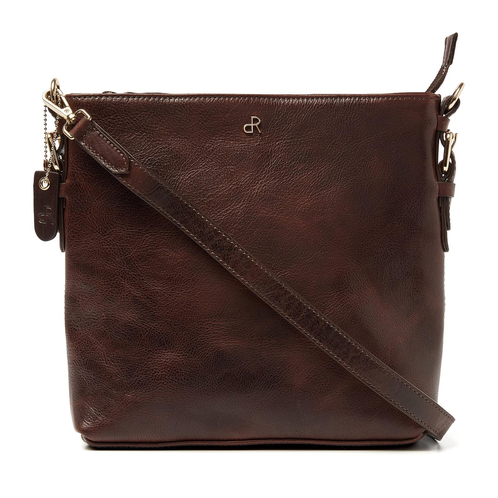 dR Amsterdam - FAGGIO Handtasche Mit Reißverschluss 283703 Brown Brown von dR Amsterdam