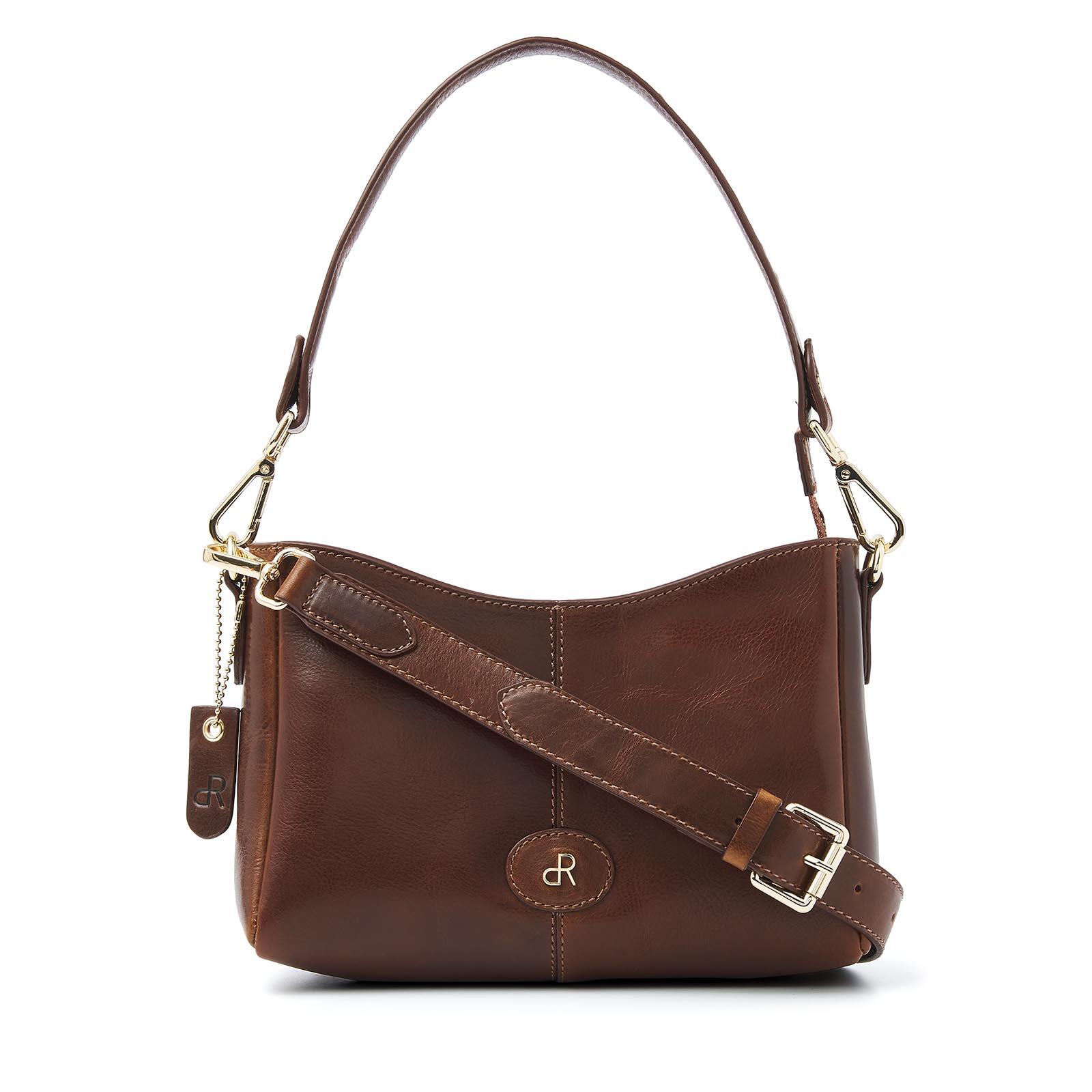 dR Amsterdam - FAGGIO Handtasche Mit Reißverschluss 283767 Cognac Cognac von dR Amsterdam