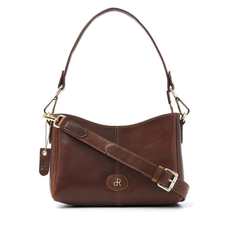 dR Amsterdam - FAGGIO Handtasche Mit Reißverschluss 283767 Cognac Cognac von dR Amsterdam