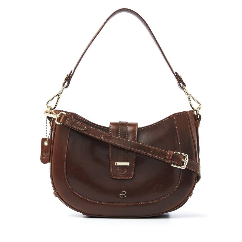 dR Amsterdam - FAGGIO Handtasche Mit Reißverschluss 283768 Cognac Cognac von dR Amsterdam