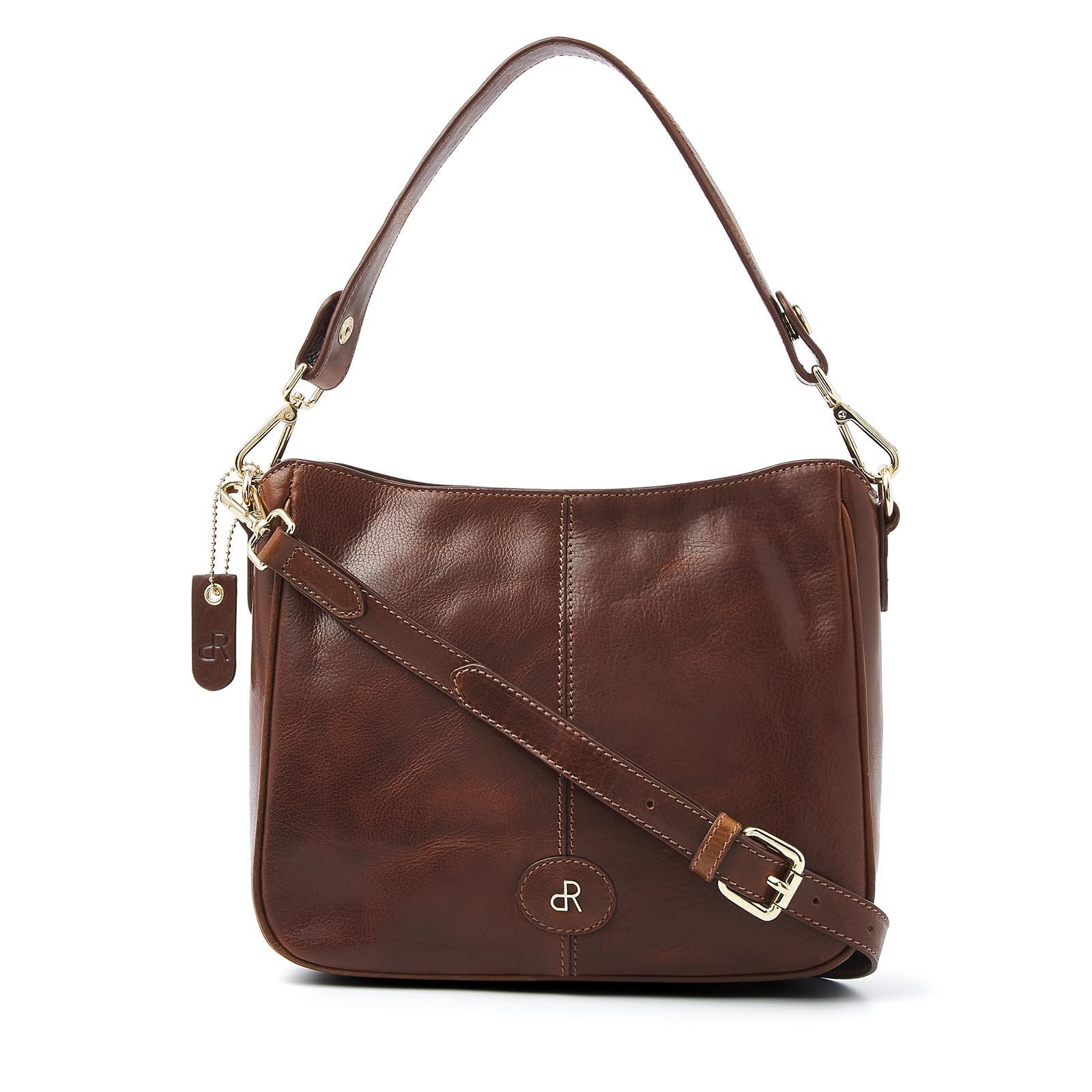 dR Amsterdam - FAGGIO Handtasche Mit Reißverschluss 283770 Cognac Cognac von dR Amsterdam