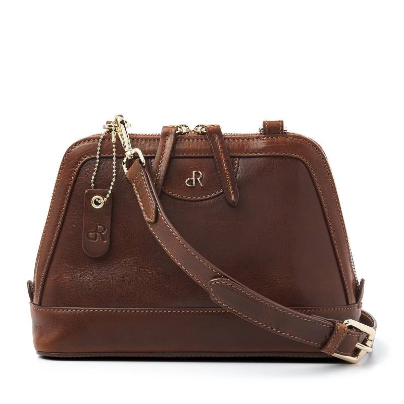 dR Amsterdam - FAGGIO Handtasche Mit Reißverschluss 283771 Cognac Cognac von dR Amsterdam