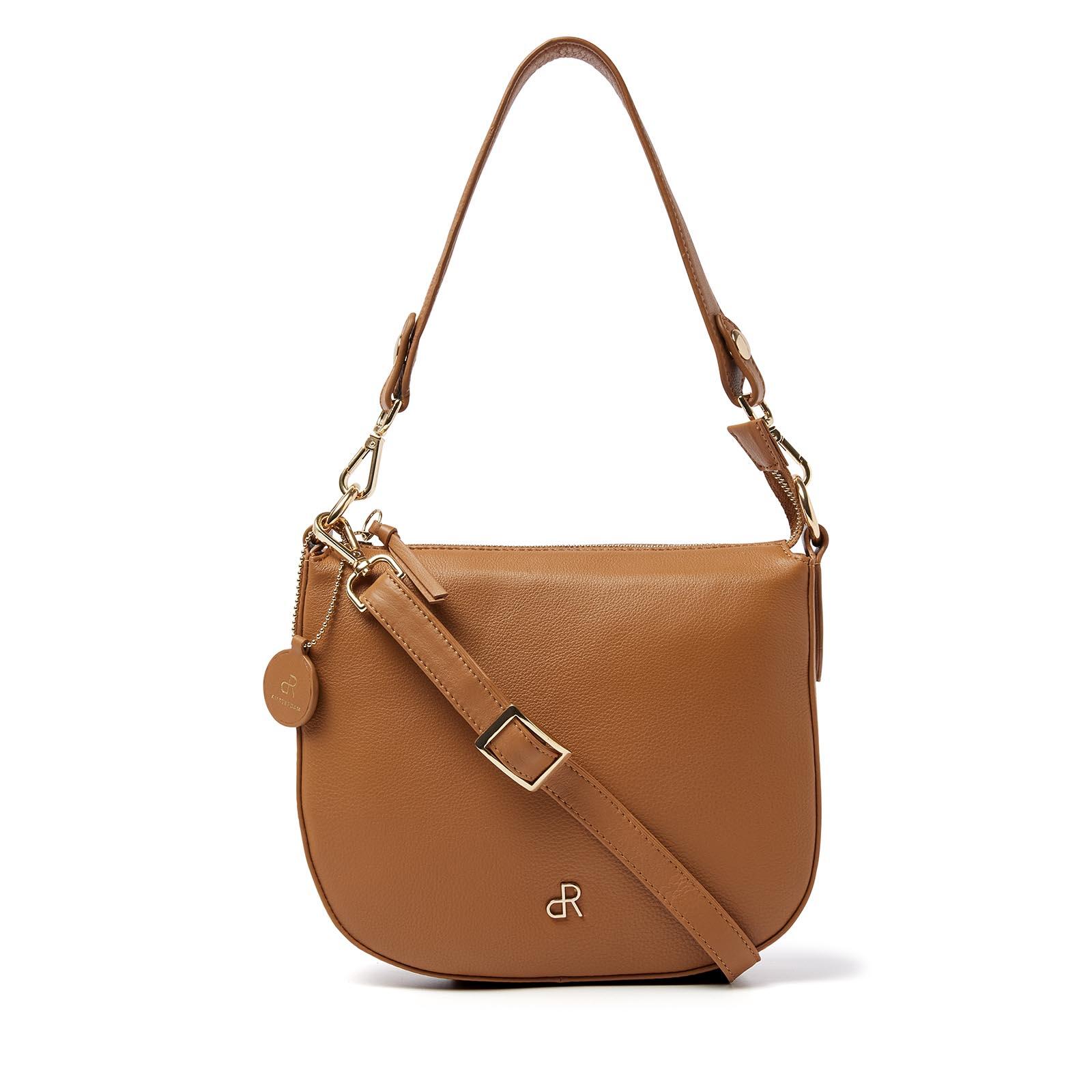 dR Amsterdam - FAGGIO Handtasche Mit Reißverschluss 903711 Camel Camel von dR Amsterdam