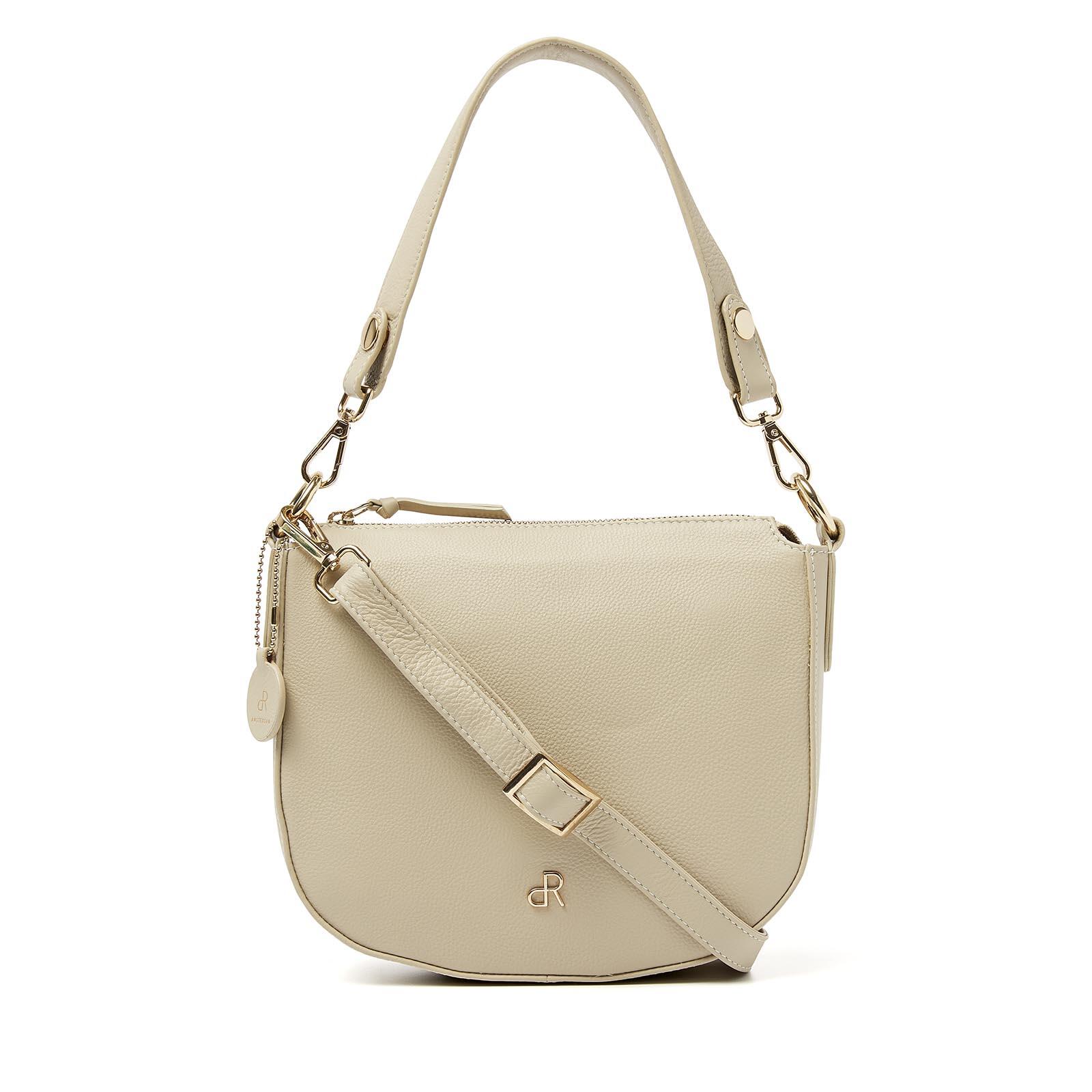 dR Amsterdam - FAGGIO Handtasche Mit Reißverschluss 903711 Cement Cement von dR Amsterdam