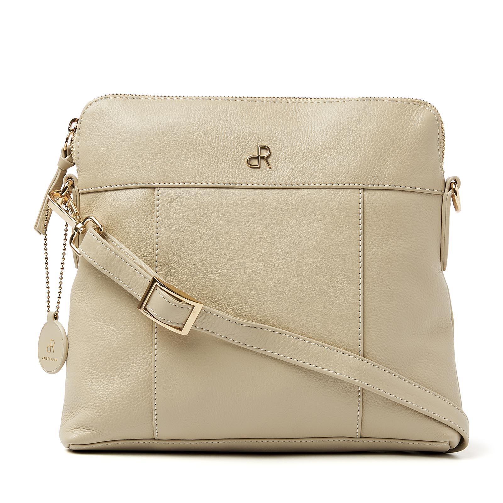 dR Amsterdam - FAGGIO Handtasche Mit Reißverschluss 903773 Cement Cement von dR Amsterdam