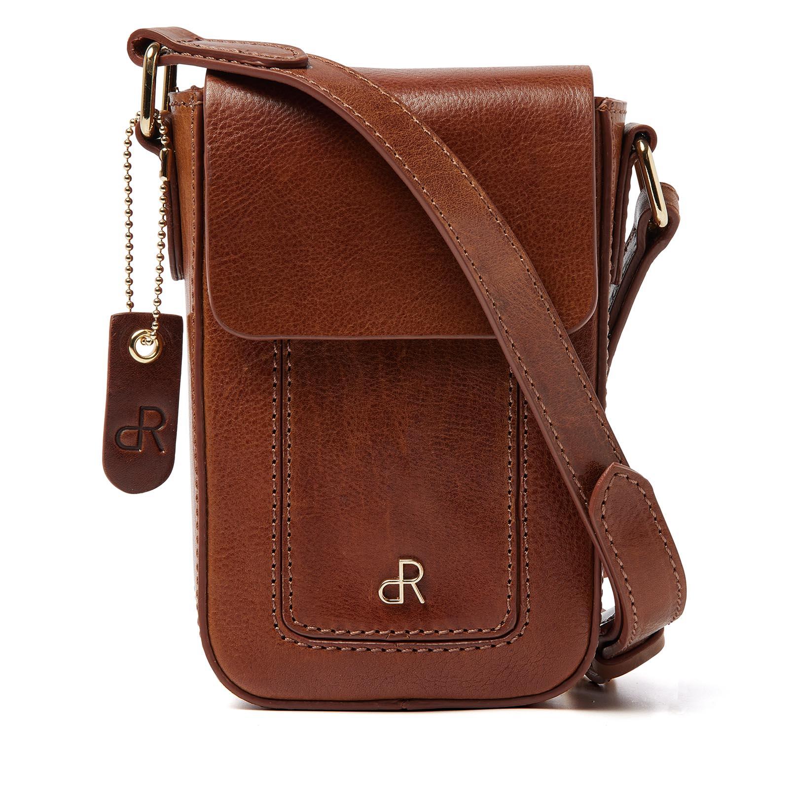 dR Amsterdam - FAGGIO Handtasche Mit Überschlag 283706 Cognac Cognac von dR Amsterdam