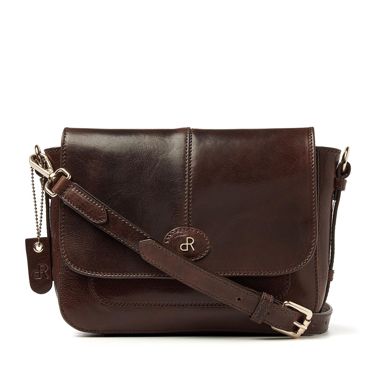 dR Amsterdam - FAGGIO Handtasche Mit Überschlag 283769 Brown Brown von dR Amsterdam