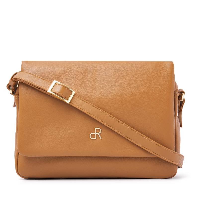 dR Amsterdam - FAGGIO Handtasche Mit Überschlag 903347 Camel Camel von dR Amsterdam