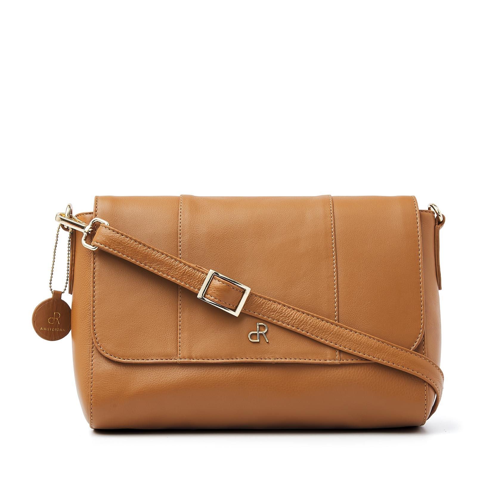 dR Amsterdam - FAGGIO Handtasche Mit Überschlag 903774 Camel Camel von dR Amsterdam