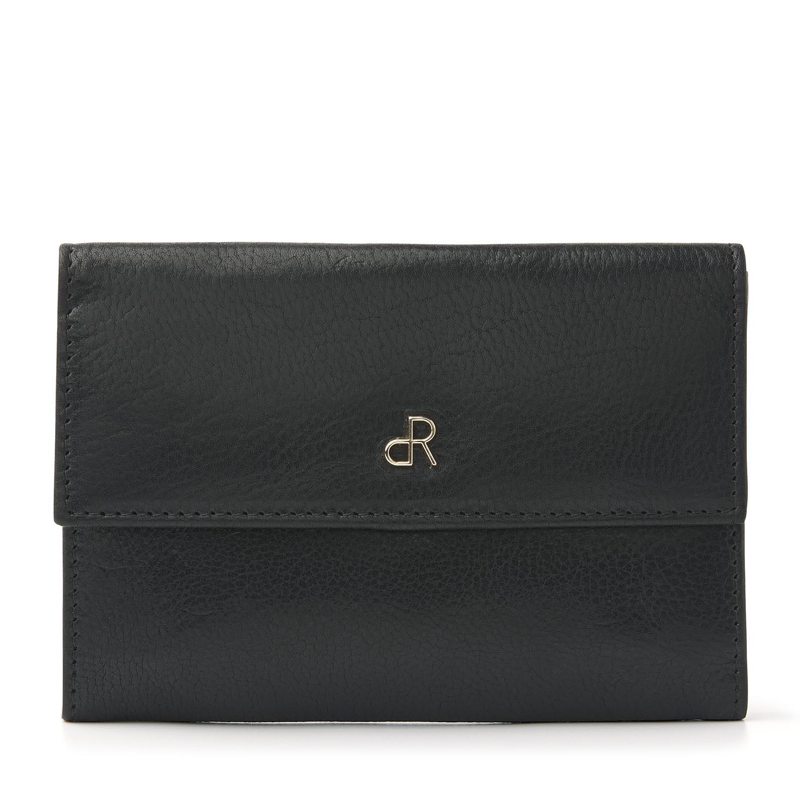 dR Amsterdam - MILAN Damenbörse 28119 Black Black von dR Amsterdam