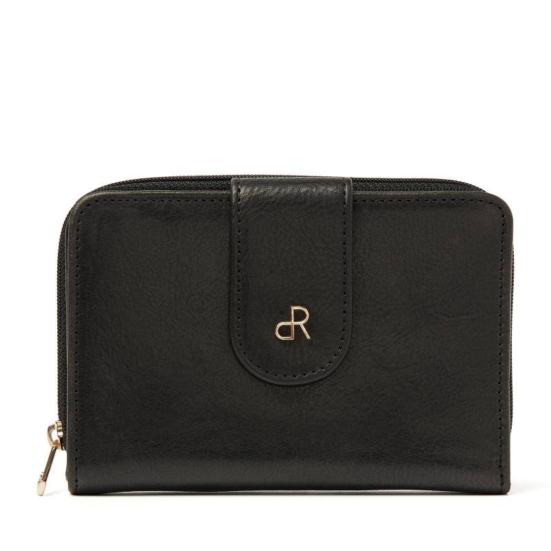 dR Amsterdam - MILAN Damenbörse 28123 Black Black von dR Amsterdam