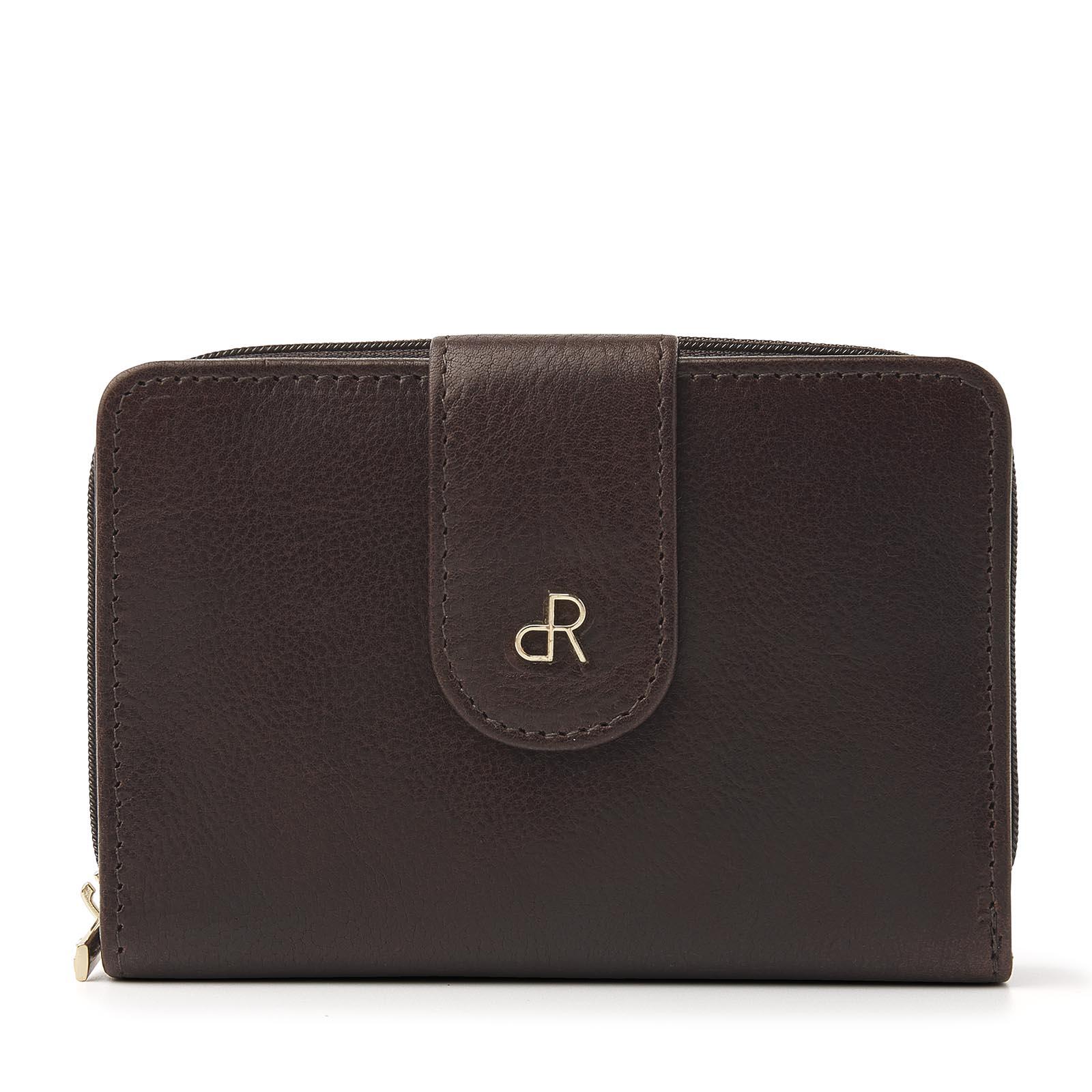 dR Amsterdam - MILAN Damenbörse 28123 Brown Brown von dR Amsterdam