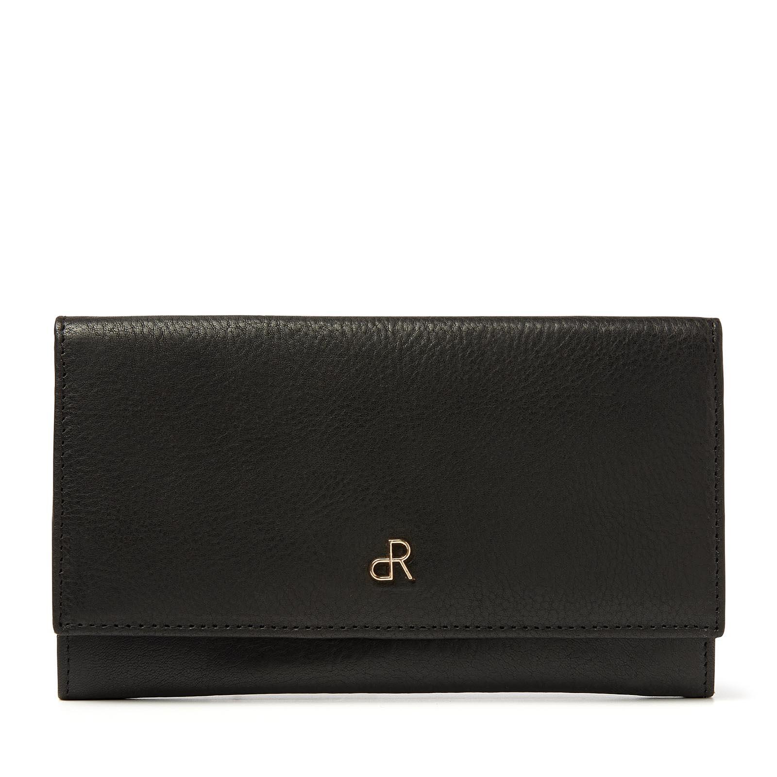 dR Amsterdam - MILAN Damenbörse 28159 Black Black von dR Amsterdam