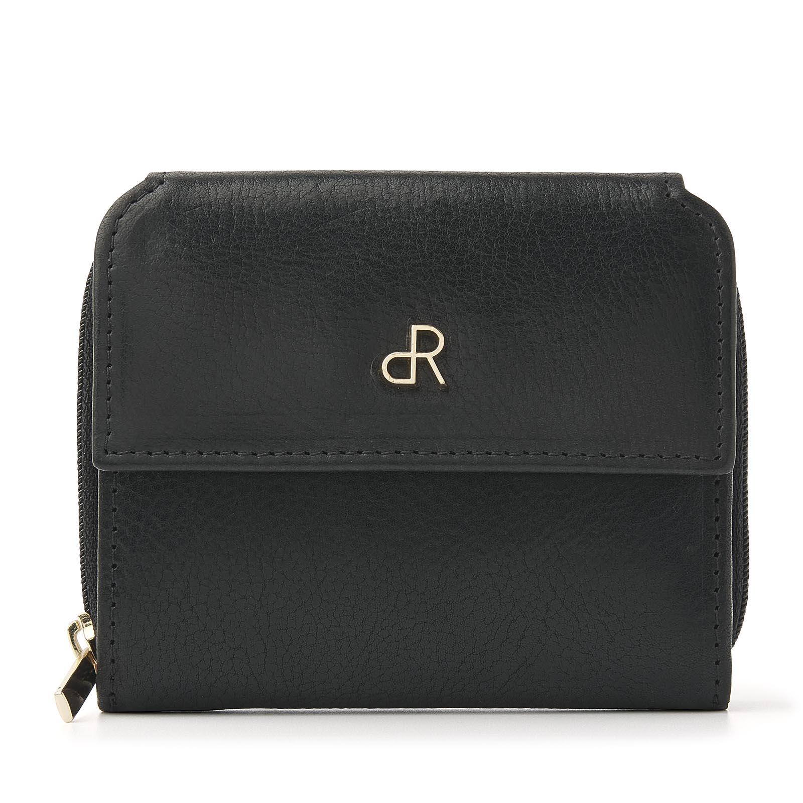 dR Amsterdam - MILAN Damenbörse 28179 Black Black von dR Amsterdam