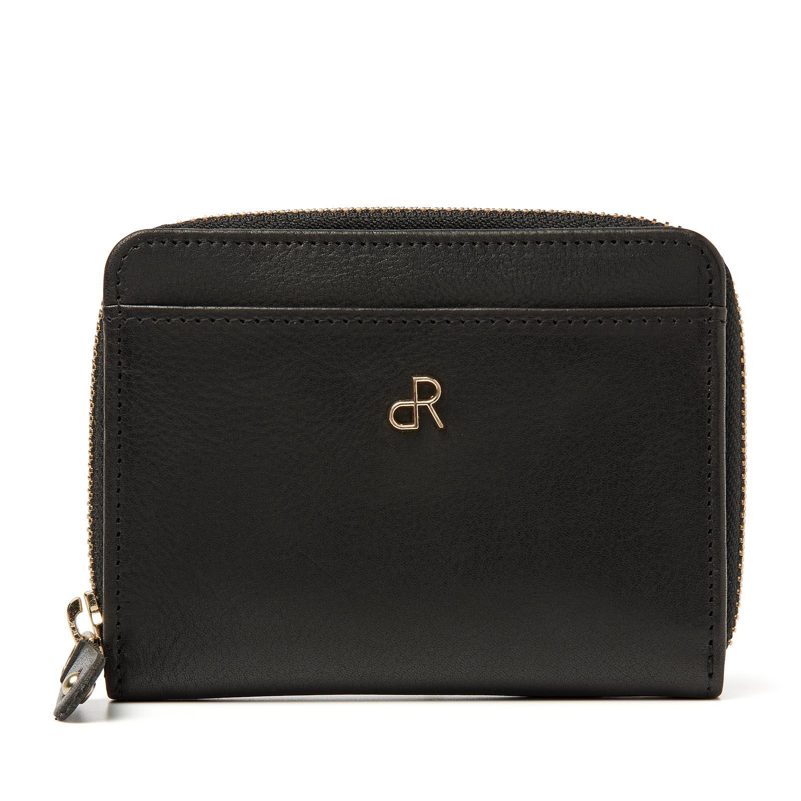 dR Amsterdam - MILAN Damenbörse 28184 Black Black von dR Amsterdam