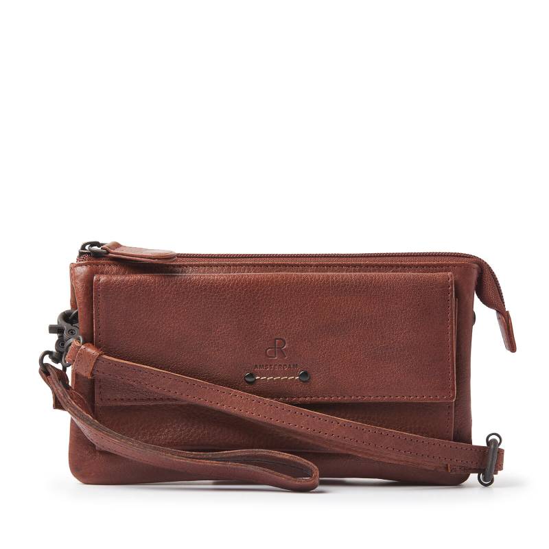 dR Amsterdam - TAMPA Clutch 933538 Brown Brown von dR Amsterdam