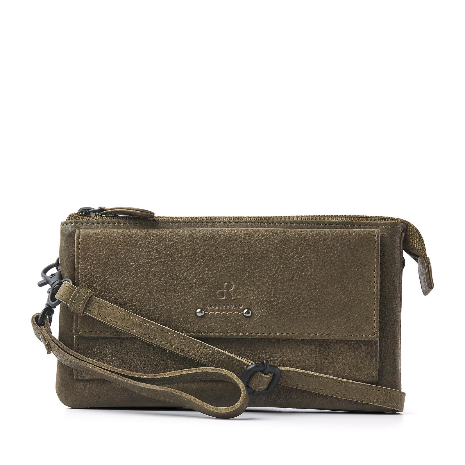 dR Amsterdam - TAMPA Clutch 933538 Olive Olive von dR Amsterdam