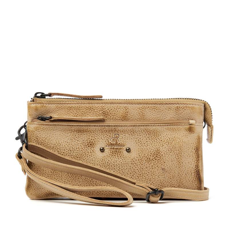 dR Amsterdam - TAMPA Clutch 933731 Beige Beige von dR Amsterdam