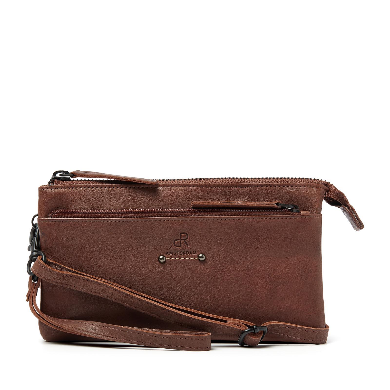 dR Amsterdam - TAMPA Clutch 933731 Brown Brown von dR Amsterdam