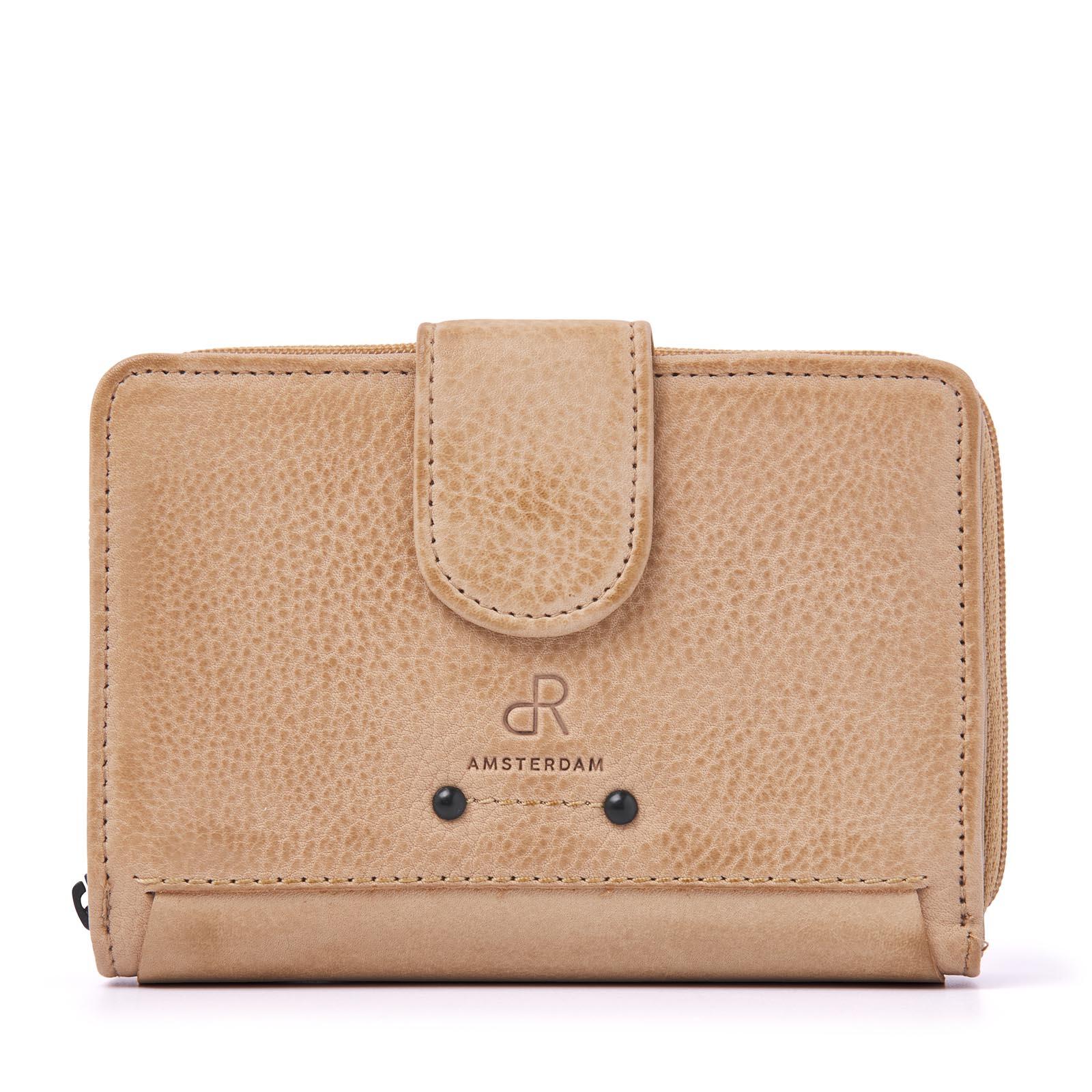dR Amsterdam - TAMPA Damenbörse 93123 Beige Beige von dR Amsterdam
